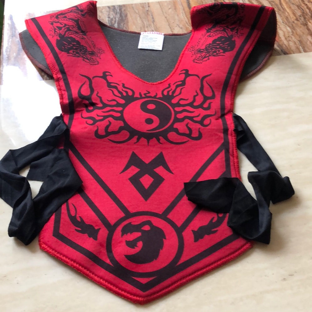 Used Boy complete Ninja Costume